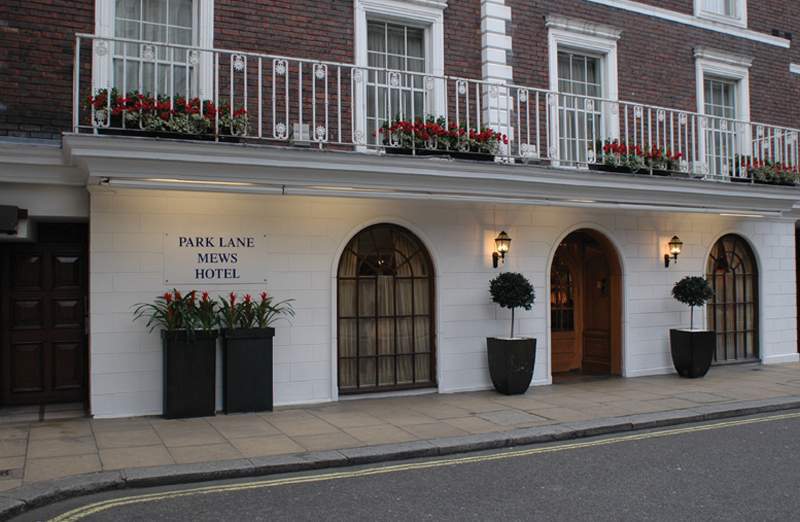Park Lane Mews Hotel London Exteriör bild